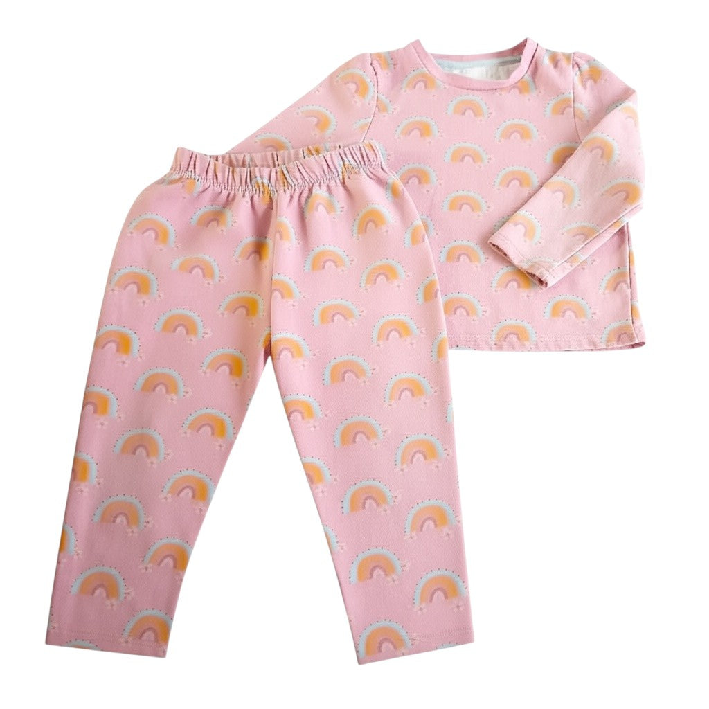 Pijama Algodón Rosa Marca Baby harvest 4 A Estado Casi tiki