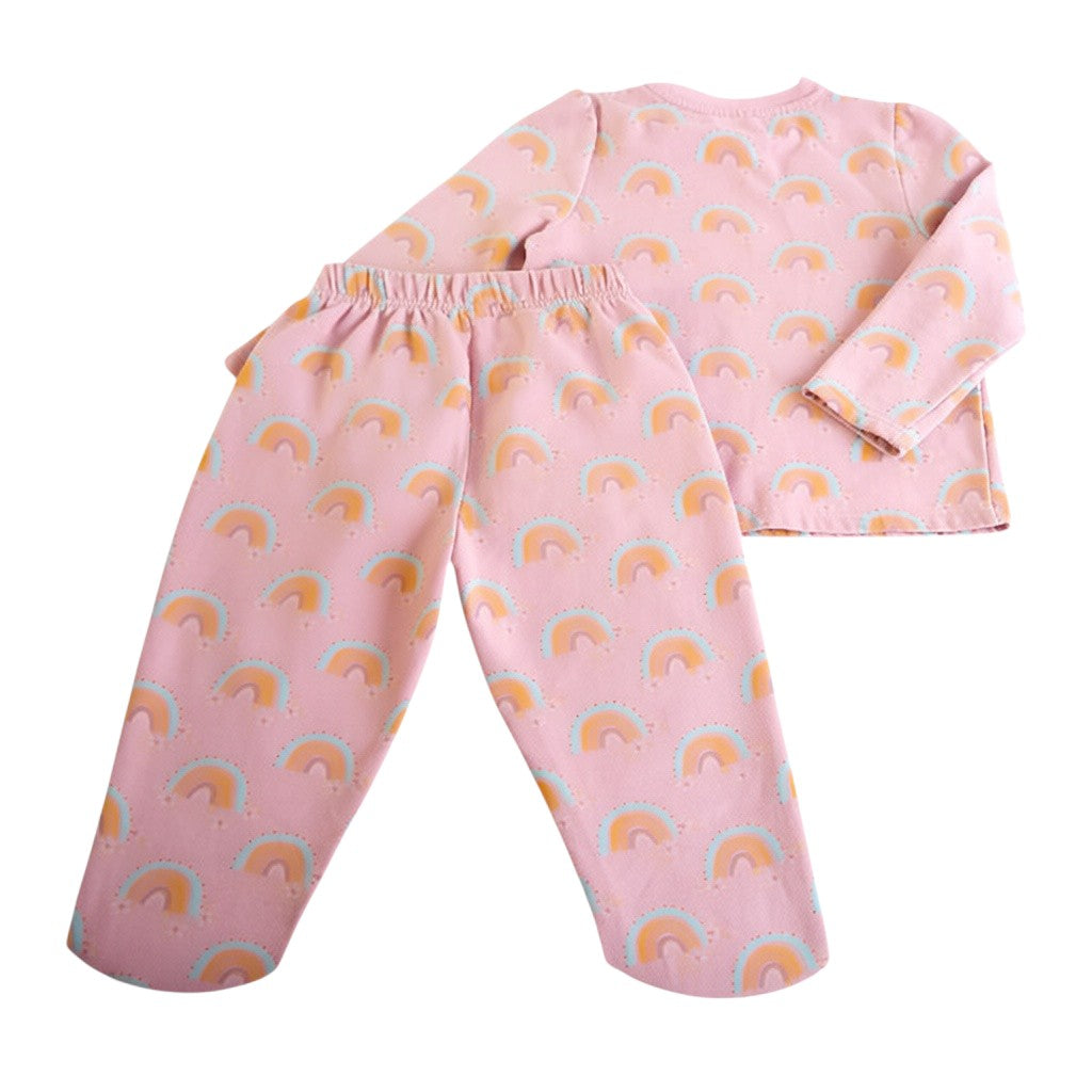 Pijama Algodón Rosa Marca Baby harvest 4 A Estado Casi tiki