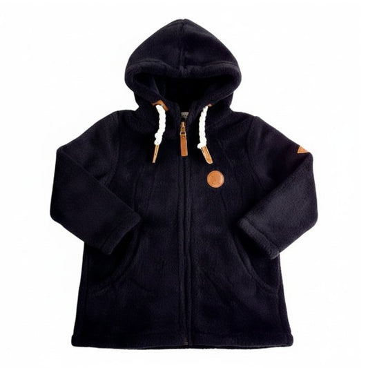 Abrigo Polar Negro Marca Yamp! 2 A Estado Tiki taka
