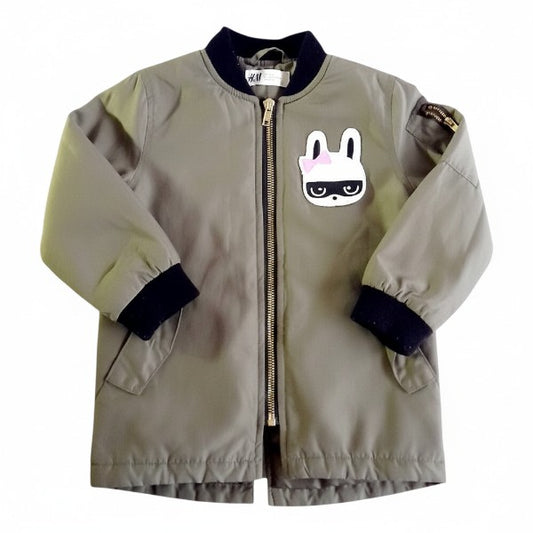 Chaqueta Poliéster Verde Marca Hym 3 A Estado Casi tiki