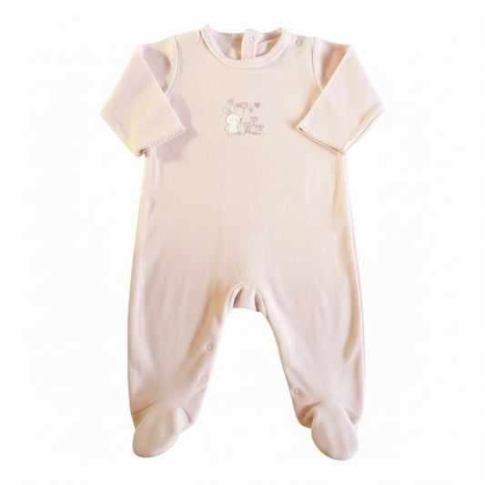 Osito Micropolar Rosa Marca Otra 9-12 M Estado Casi tiki