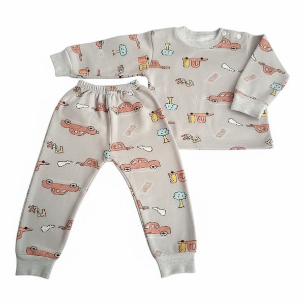 Pijama Algodón Diseños Marca Otra 12-18 M Estado Casi tiki