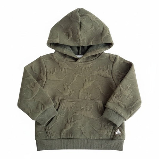 Polerón Micropolar Verde Marca Baby harvest 12-18 M Estado Casi tiki