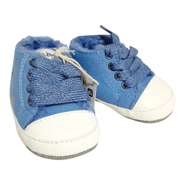 Zapatilla blanda Tela Celeste Marca Colloky 15 Estado Tiki taka