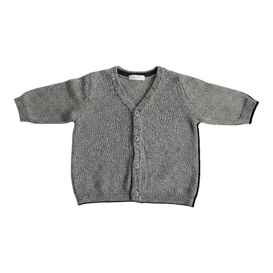 Chaleco Algodón Gris Marca Hym 3-6 M Estado Casi tiki