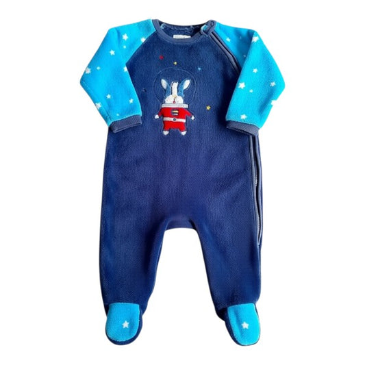 Pijama Polar Multicolor Marca Pillin 18 M Estado Casi tiki