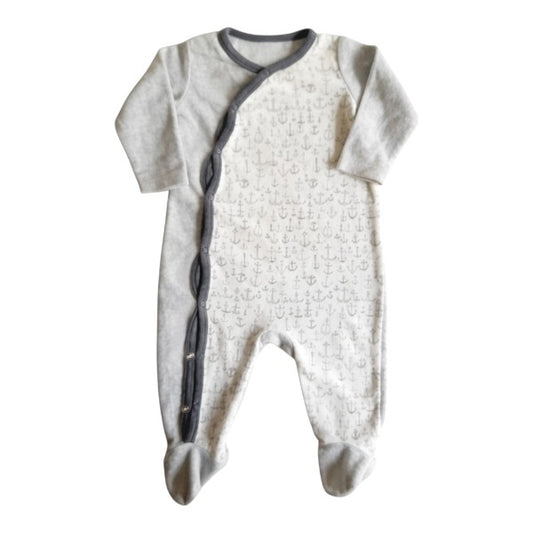 Osito Micropolar Gris Marca Opaline 6 M Estado Casi tiki