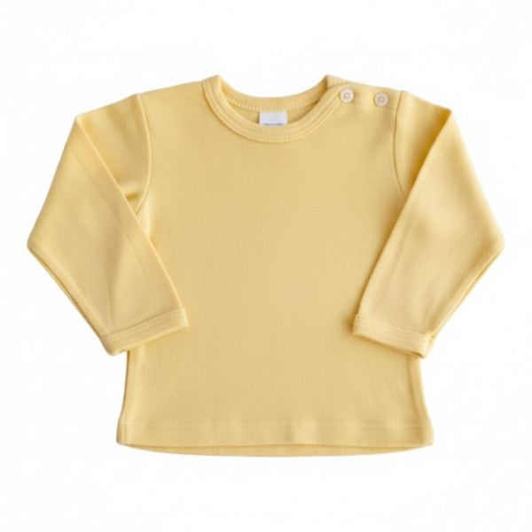 Camiseta Algodón Amarillo Marca Otra 9 M Estado Casi tiki