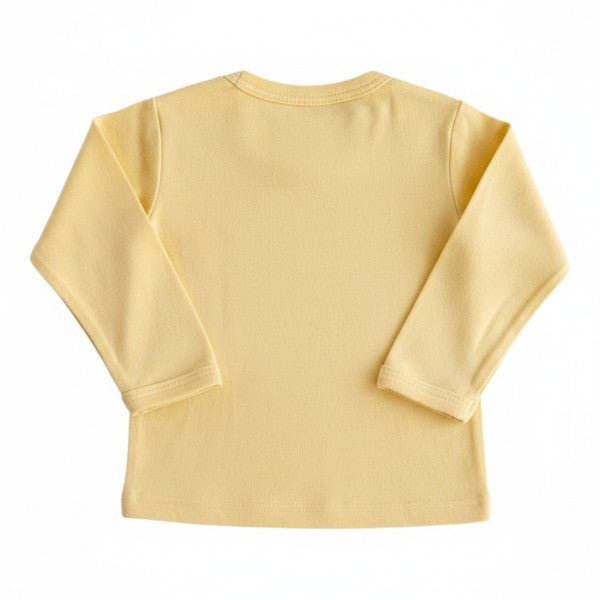 Camiseta Algodón Amarillo Marca Otra 9 M Estado Casi tiki