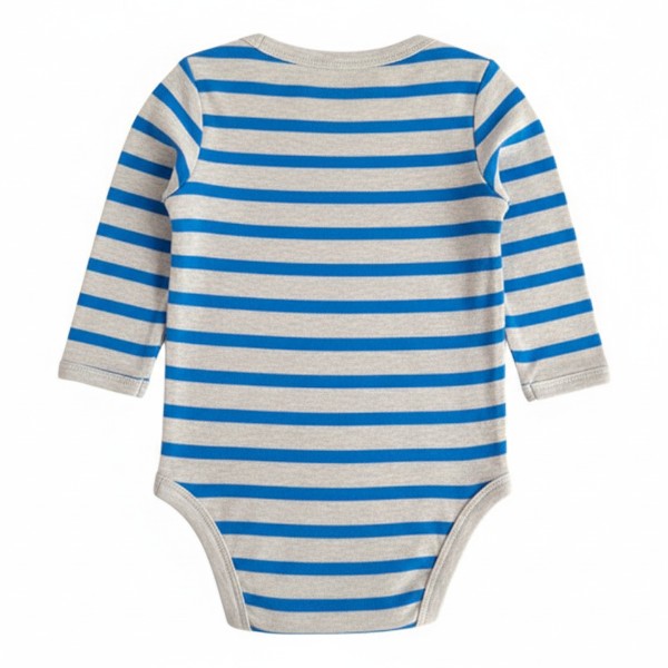Body Algodón Rayas Marca Gerber 0-3 M Estado Casi tiki