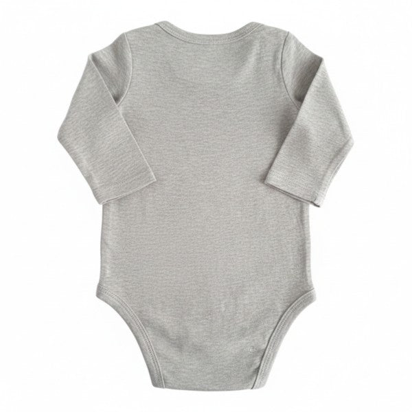 Body Algodón Gris Marca Gap 9 M Estado Casi tiki