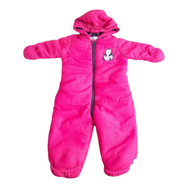 Osito acolchado forrado polar Fucsia Marca Otra 6-9 M Estado Tiki taka