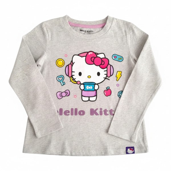 Polera manga larga Algodón Gris Marca Otra 6 A Estado Tiki taka