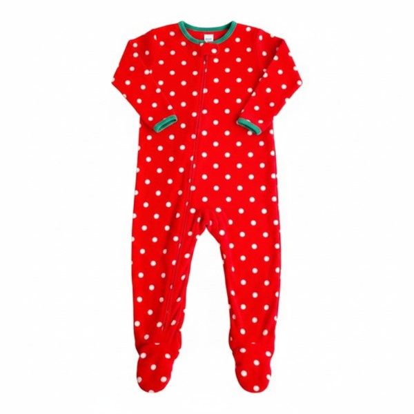 Pijama Micropolar Rojo Marca Otra 2 A Estado Casi tiki