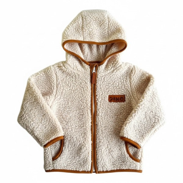 Polerón Peludo Crema Marca Figaro 9-12 M Estado Casi tiki