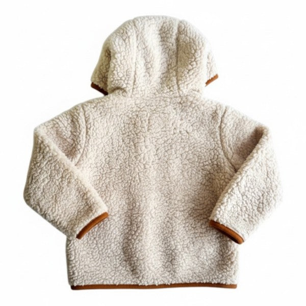 Polerón Peludo Crema Marca Figaro 9-12 M Estado Casi tiki