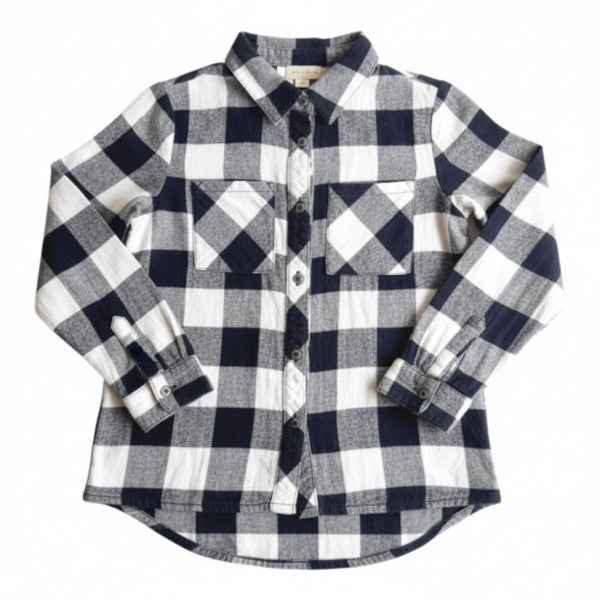Camisa Algodón cuadrillé Marca Yamp! 8 A Estado Casi tiki
