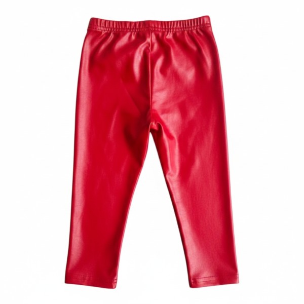 Calza Cuerina Rojo Marca Shein 12-18 M Estado Tiki taka