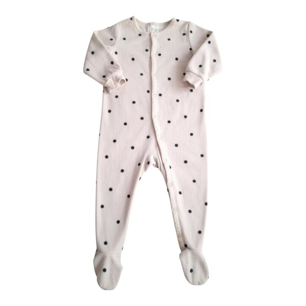 Pijama Micropolar Crema Marca Hym 2 A Estado Casi tiki