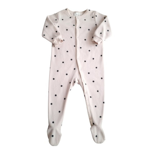 Pijama Micropolar Crema Marca Hym 2 A Estado Casi tiki
