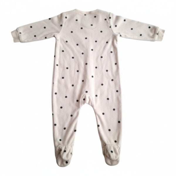 Pijama Micropolar Crema Marca Hym 2 A Estado Casi tiki