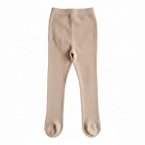 Calza Algodón Crema Marca Hym 9-12 M Estado Casi tiki