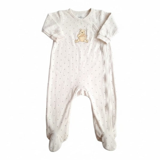 Pijama Micropolar Lunares Marca Hym 12-18 M Estado Casi tiki