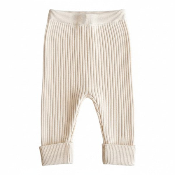 Calza Tejido Crema Marca Baby harvest 3-6 M Estado Casi tiki