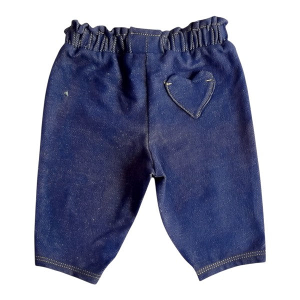 Calza Mezclilla Azul Marca Carter's 0-3 M Estado Casi tiki