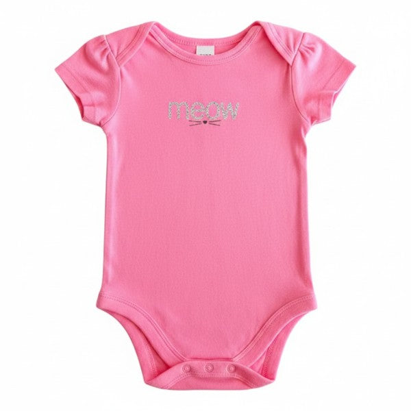 Body Manga Corta Algodón Rosa Marca Otra 3-6 M Estado Casi tiki