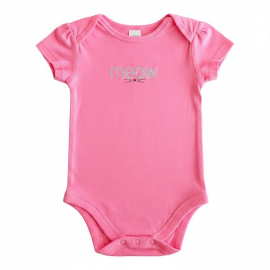 Body Manga Corta Algodón Rosa Marca Otra 3-6 M Estado Casi tiki