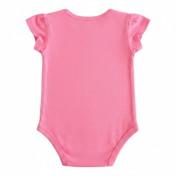 Body Manga Corta Algodón Rosa Marca Otra 3-6 M Estado Casi tiki