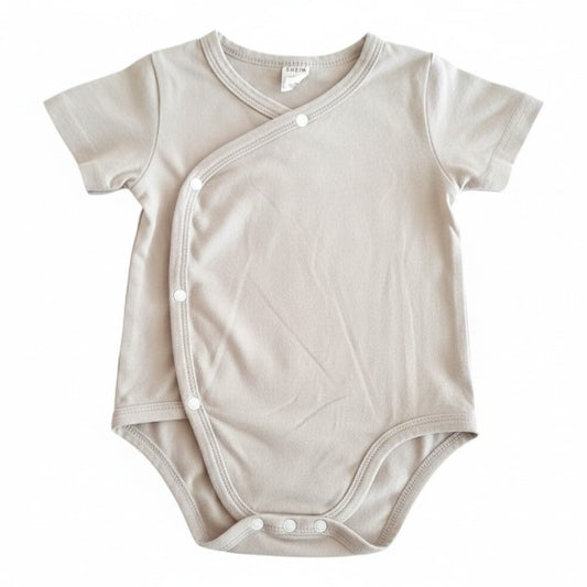 Body Manga Corta Algodón Crema Marca Shein 3-6 M Estado Casi tiki
