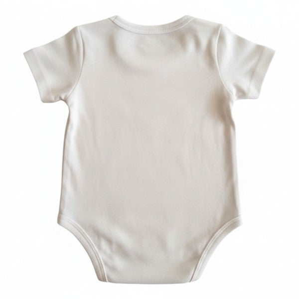 Body Manga Corta Algodón Crema Marca Shein 3-6 M Estado Casi tiki