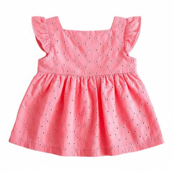 Blusa Manga Corta Tejido Rosa Marca Otra 0-3 M Estado Casi tiki