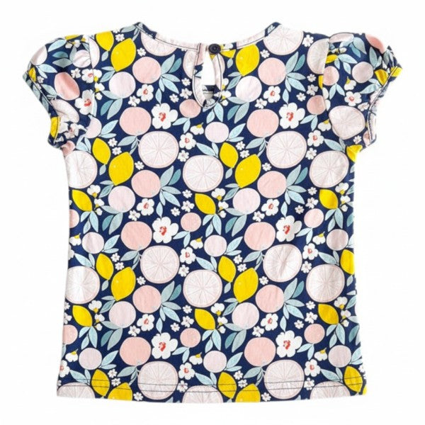 Polera manga corta Tela Diseños Marca Otra 6 M Estado Casi tiki