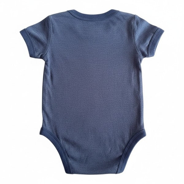 Body Manga Corta Algodón Gris Marca Garanimals 3-6 M Estado Casi tiki