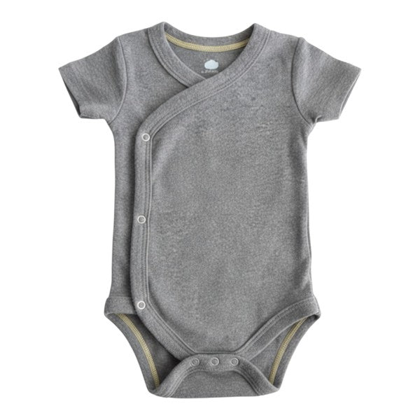Body Manga Corta Algodón Gris Marca Otra 0-3 M Estado Casi tiki