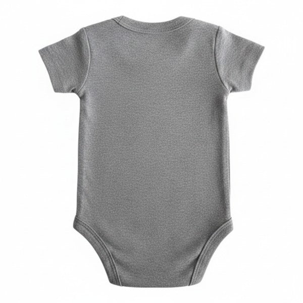 Body Manga Corta Algodón Gris Marca Otra 0-3 M Estado Casi tiki