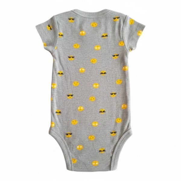Body Manga Corta Algodón Gris Marca Otra 3-6 M Estado Casi tiki