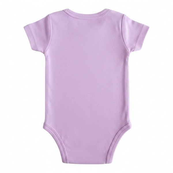 Body Manga Corta Algodón Morado Marca Koala RN Estado Casi tiki