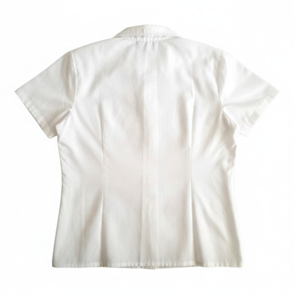 Blusa Manga Corta Tela Blanco Marca Otra 7 A Estado Tiki taka