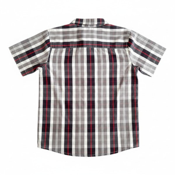 Camisa Manga Corta Tela cuadrillé Marca Otra 3 A Estado Tiki taka