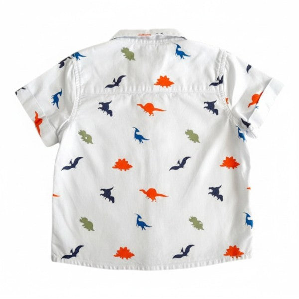Camisa Manga Corta Tela Diseños Marca Infanti 6 M Estado Casi tiki