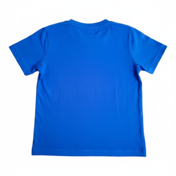 Polera manga corta Algodón Azul Marca Otra 6 A Estado Casi tiki