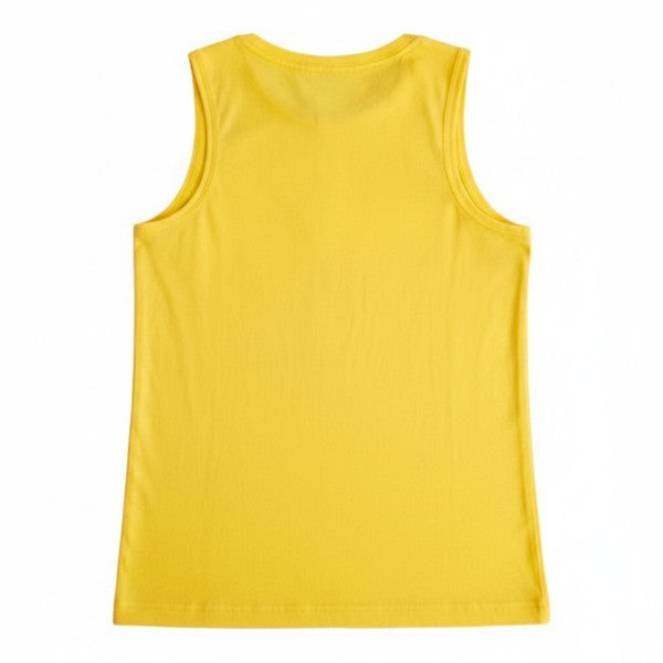 Polera manga corta Algodón Amarillo Marca Otra 8 A Estado Casi tiki