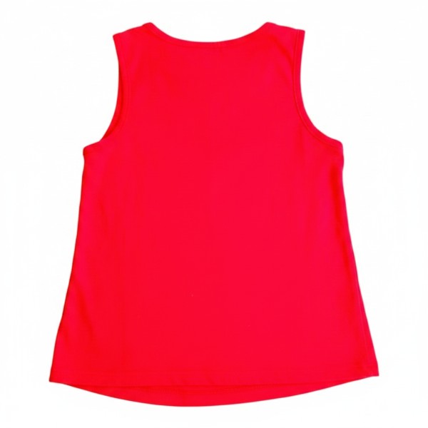 Polera manga corta Algodón Rojo Marca Otra 5 A Estado Casi tiki