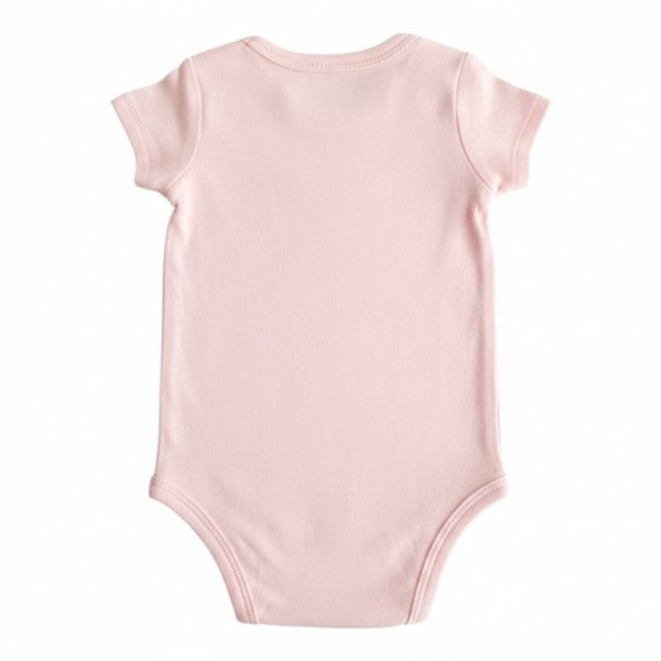 Body Manga Corta Algodón Rosa Marca Urb 3-6 M Estado Casi tiki