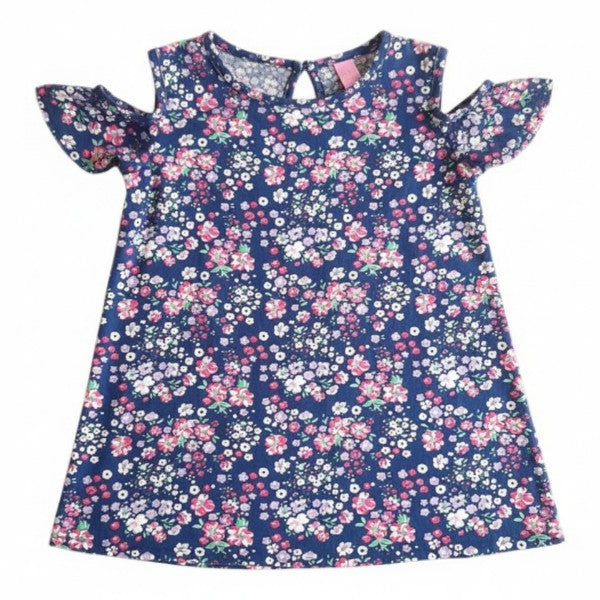 Vestido Manga Corta Tela Diseños Marca Boulevard 6 M Estado Casi tiki
