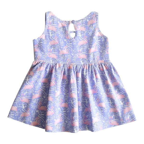 Vestido Manga Corta Tela Diseños Marca Urb 6 M Estado Casi tiki